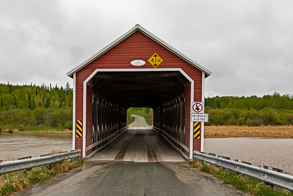 de L'lle Covered Bridge 1