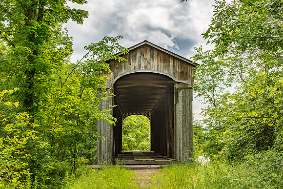 East Shoreham Covered Railroad Bridge 1
