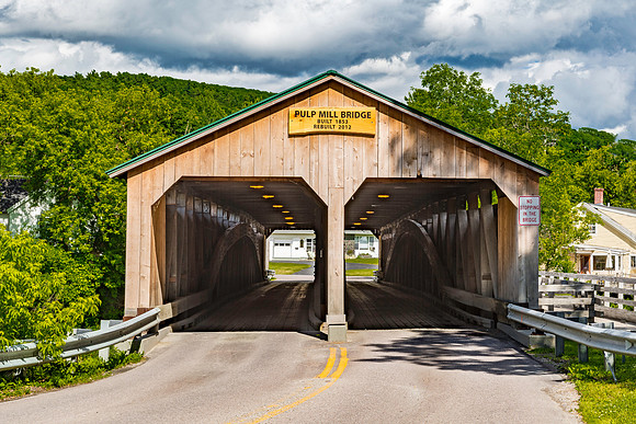 Pulp Mill Covered Bridge 2