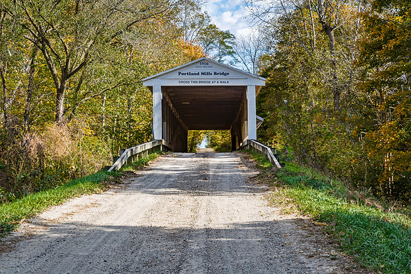 Portland Mills Covered Bridge 1