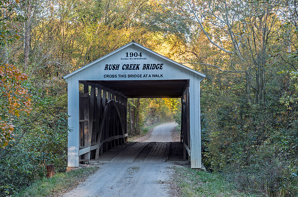 Rush Creek Covered Bridge 1
