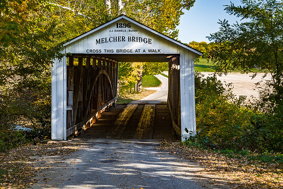Melcher Covered Bridge 1