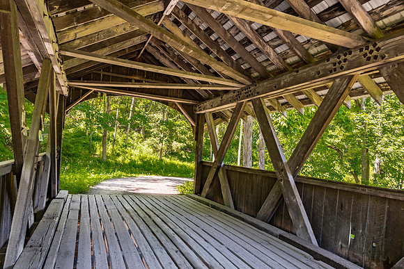 Waldbillig Covered Bridge 3
