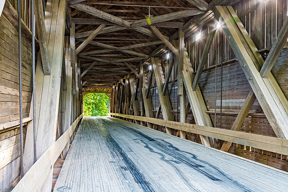 Mill Settlement Covered Bridge 2