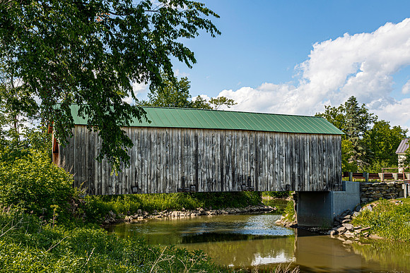 East Fairfield Covered Bridge 4