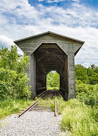 Fisher Covered Railroad Brdge 1