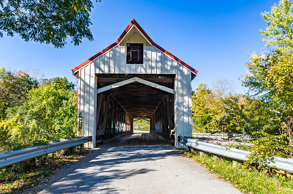 Mechanicsville Covered Bridge 1
