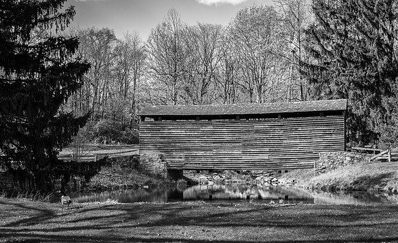 Hess Mill Covered Bridge 4