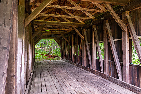 Sloughton Covered Bridge 4