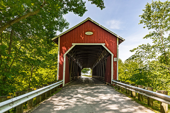 Des Rivieres Covered Bridge 3