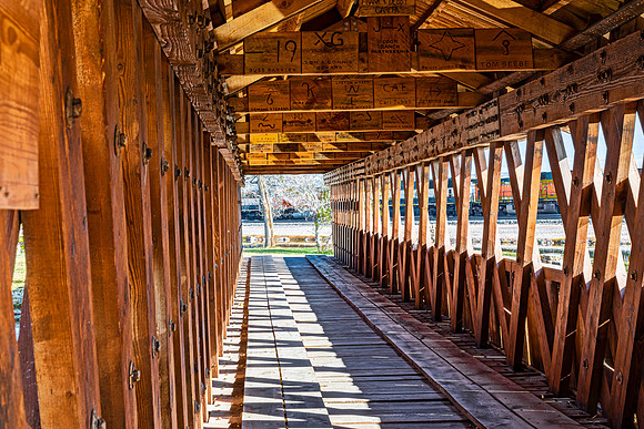 Trails, Trains & Pioneers Covered Bridge 5
