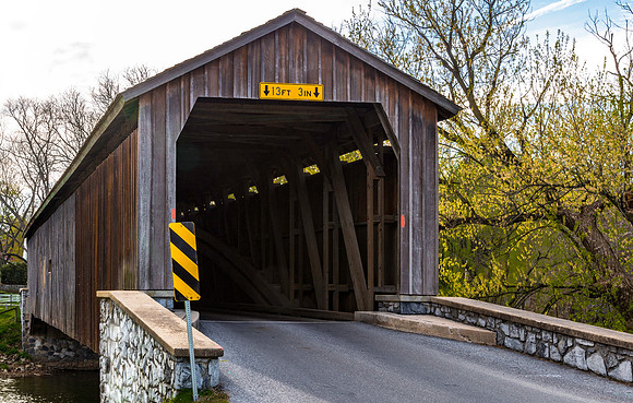 Hunsecker Mill Covered Bridge 1