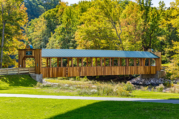 Riverview Covered Footbridge 1