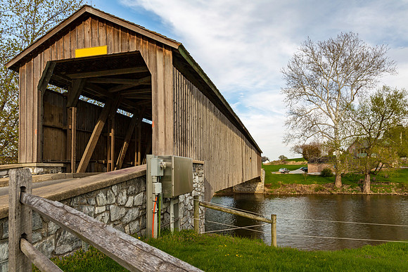 Hunsecker Mill Covered Bridge 3