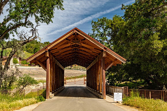Halter Ranch Covered Bridge 4