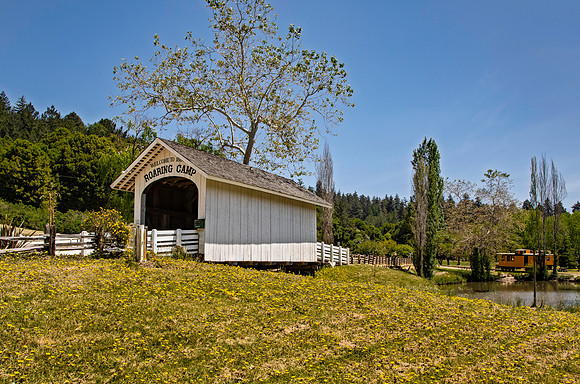 Roaring Camp Covered Bridge 3