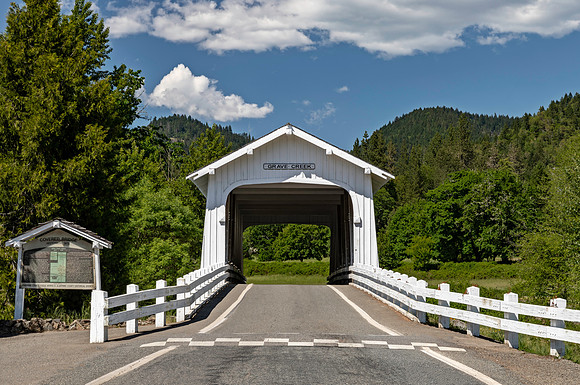 Grave Creek Covered Bridge 1