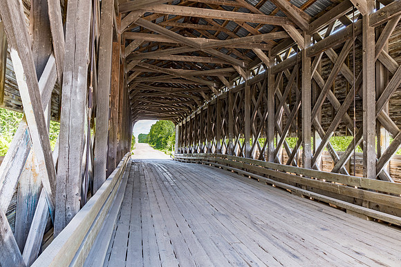 du Sault Covered Bridge 3