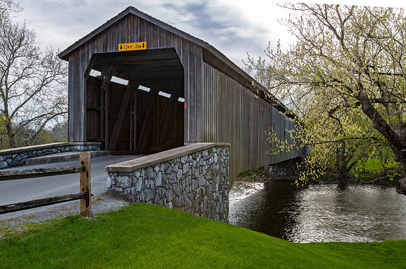 Hunsecker Mill Covered Bridge 2