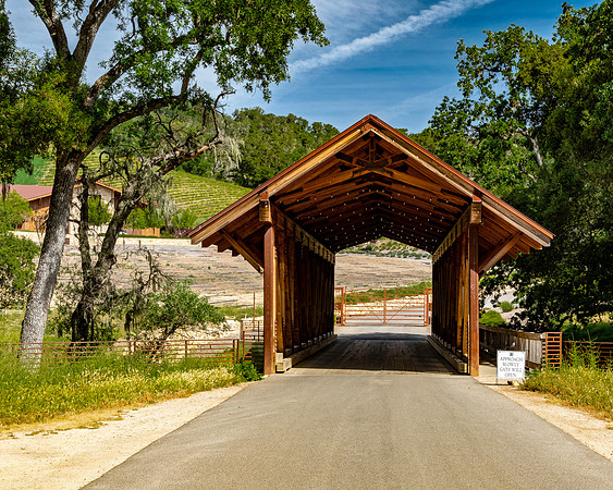 Halter Ranch Covered Bridge 1
