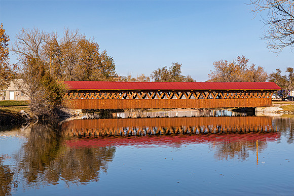 Trails, Trains & Pioneers Covered Bridge 3