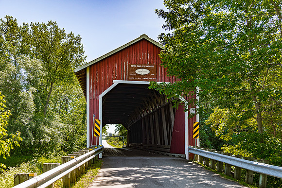 Des Rivieres Covered Bridge 1