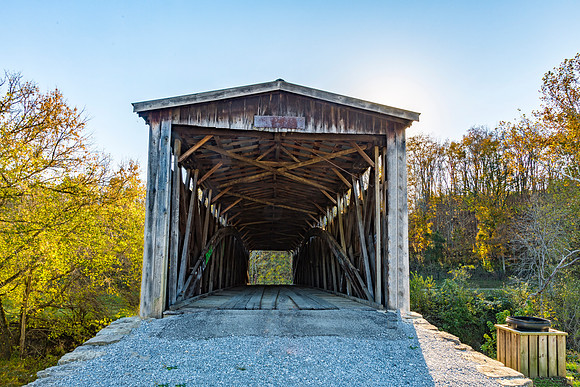 Johnson Creek Covered Bridge 3