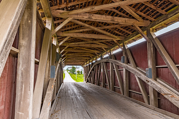 Weaver Mill Covered Bridge 6